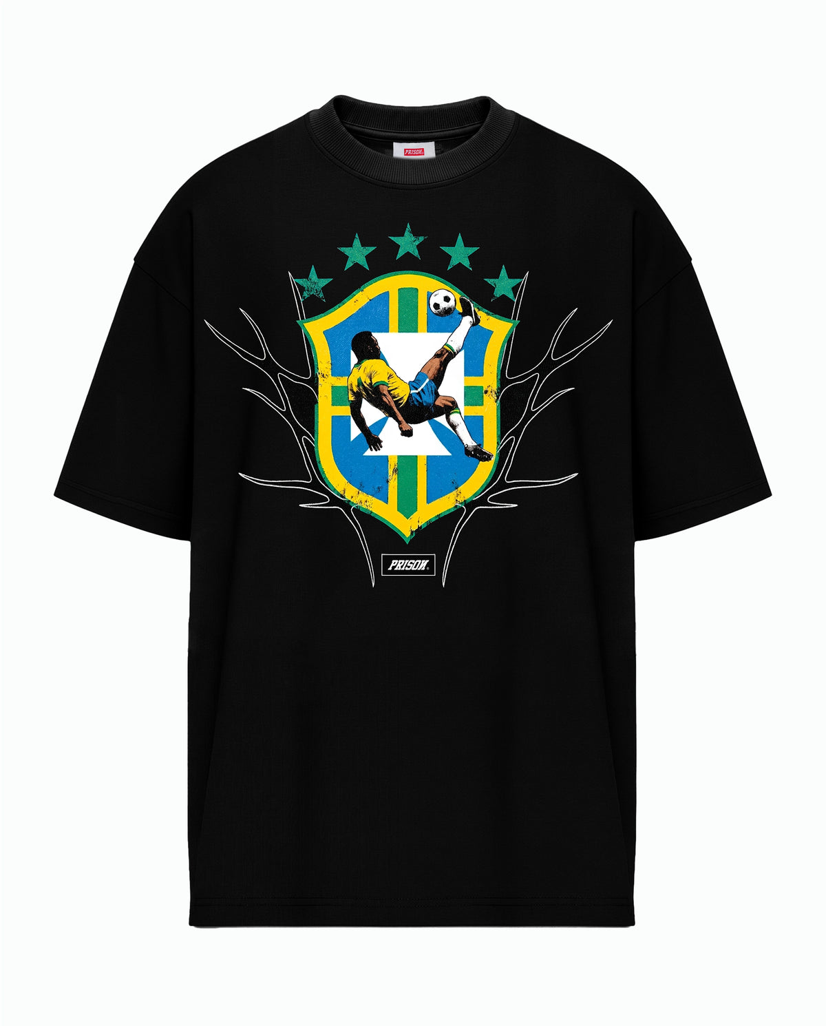 Camiseta Seleção Brasileira Gold Era Prison
