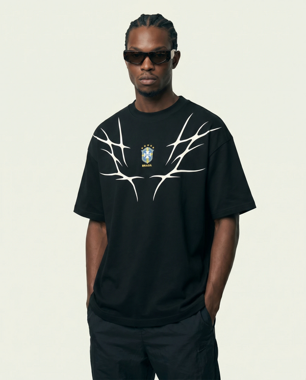 Camiseta Oversized PRISON® Brasil the king