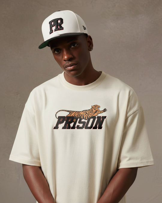Camiseta street wear tiger off white - Prison®Camiseta