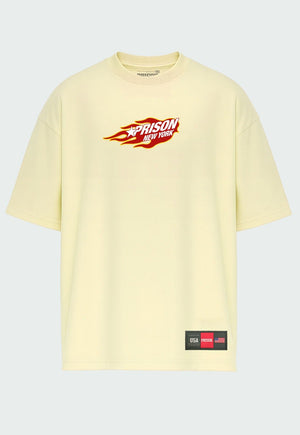 Camiseta Streetwear Amarela NYC Fire Prison - Prison®