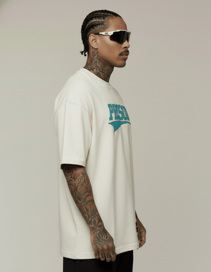 Camiseta streetwear box logo off white - Prison®Camiseta