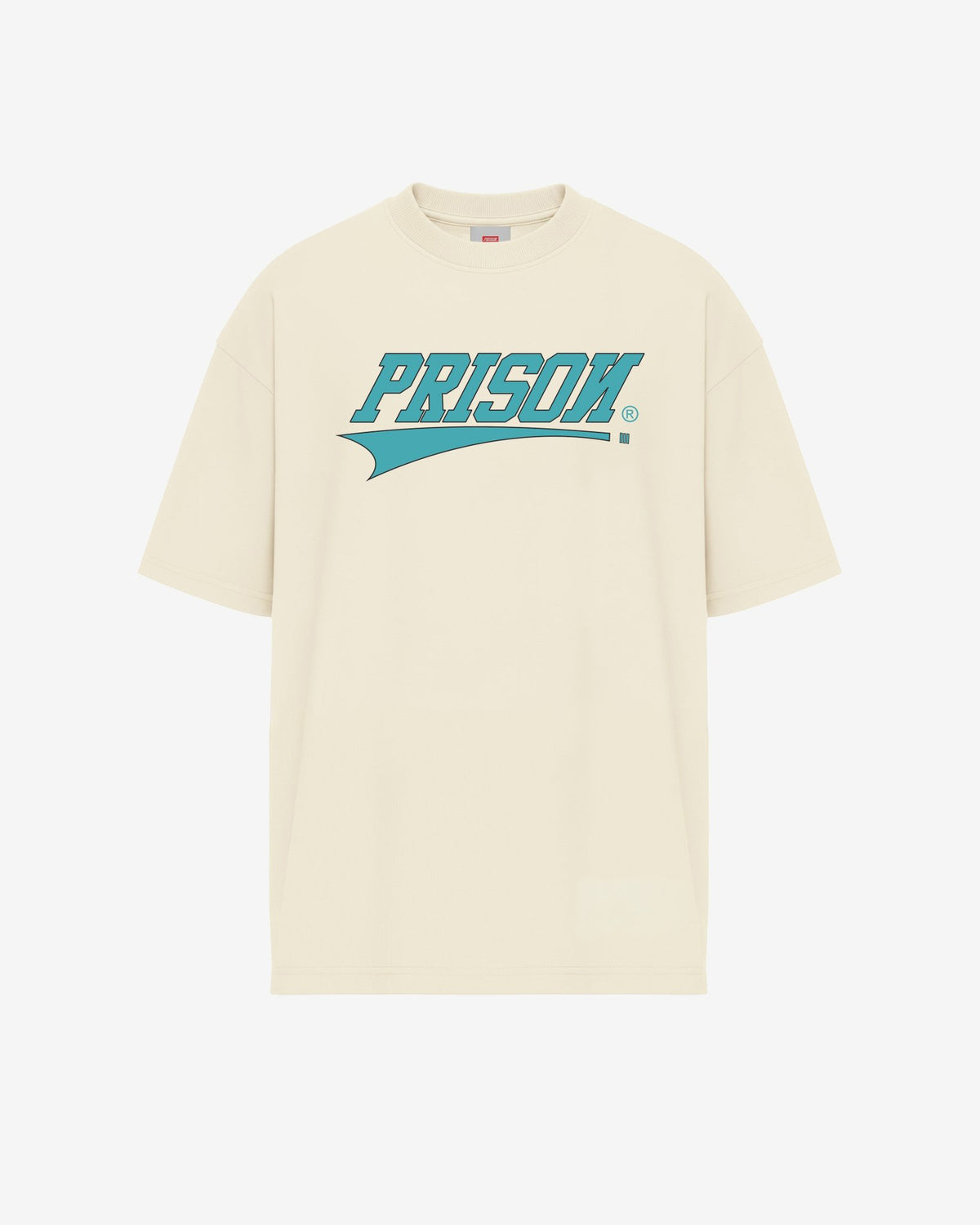 Off-white streetwear t-shirt with box logo.