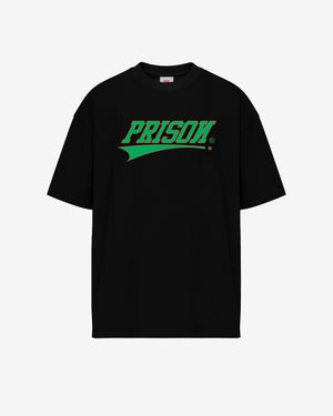 Black streetwear box logo t-shirt