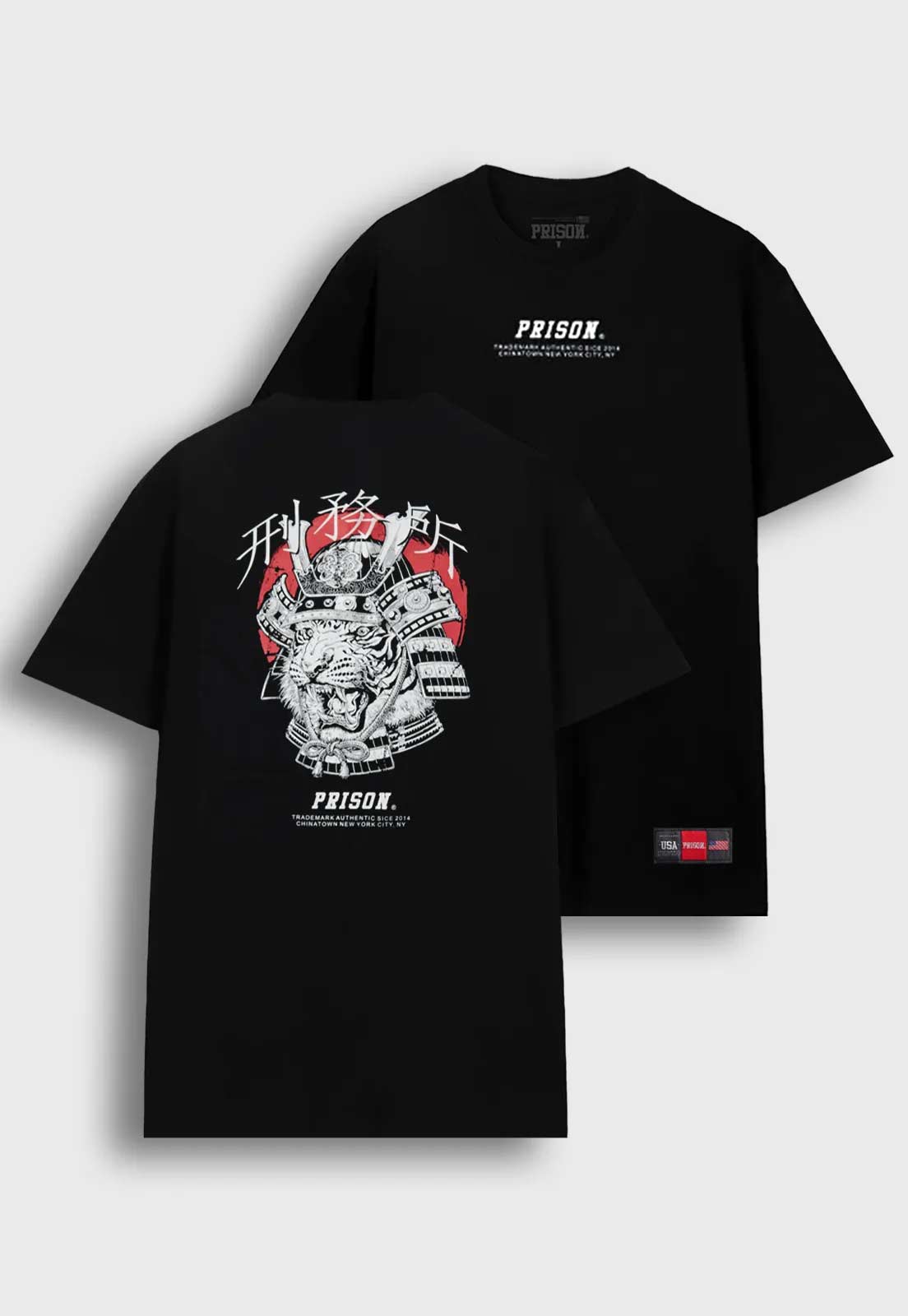 Camiseta Streetwear Chinatown Preta - Prison®Camiseta