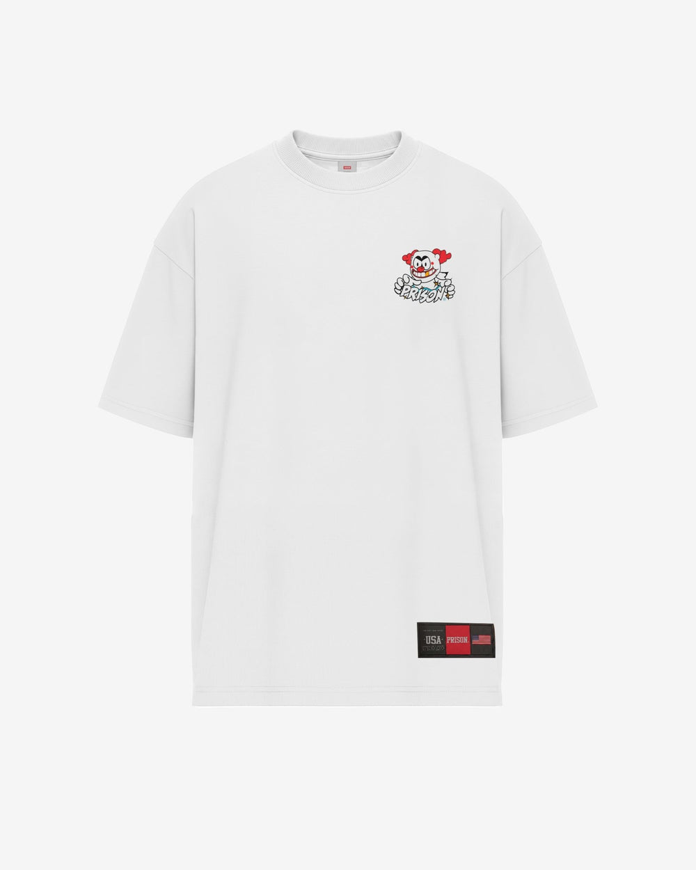 Camiseta streetwear Clown Branca - Prison®Camiseta