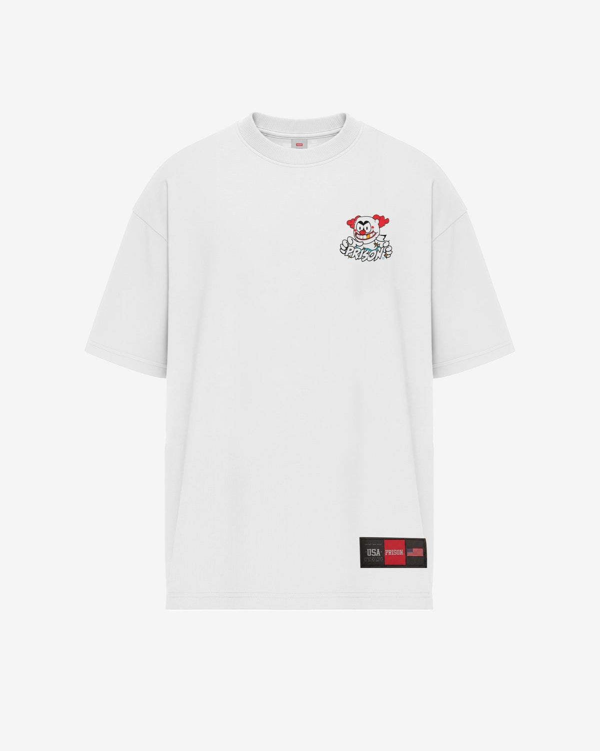 Camiseta streetwear Clown Branca - Prison®Camiseta