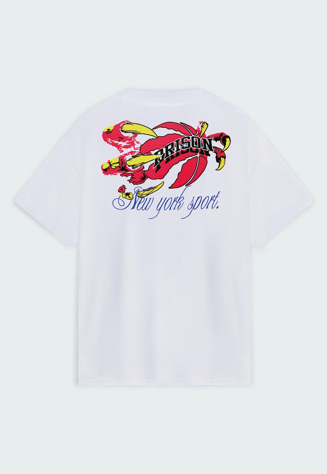 Camiseta Streetwear Dino Claw Branca - Prison®Camiseta