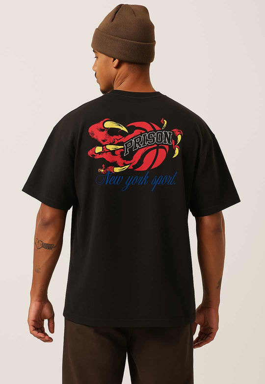 Camiseta Streetwear Dino Claw Preta - Prison®Camiseta