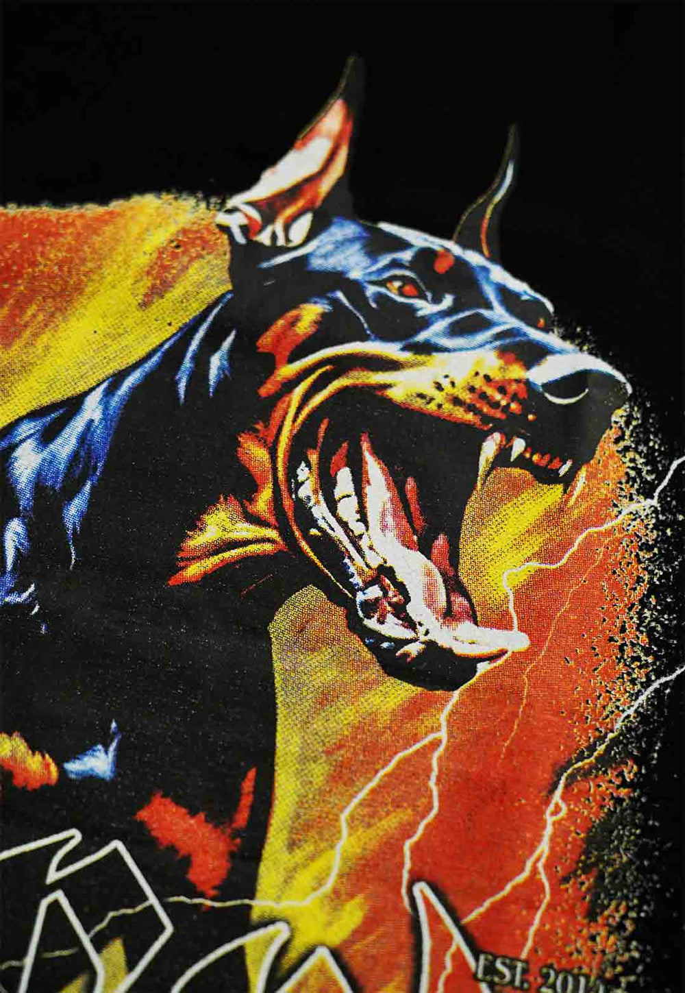 Camiseta Streetwear Doberman Preta - Prison®Camiseta