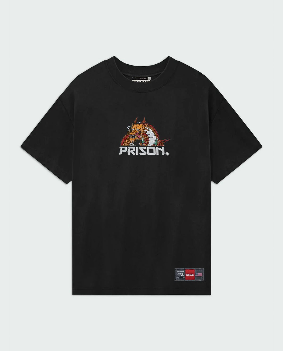 Black Dragon Fly Streetwear T-Shirt
