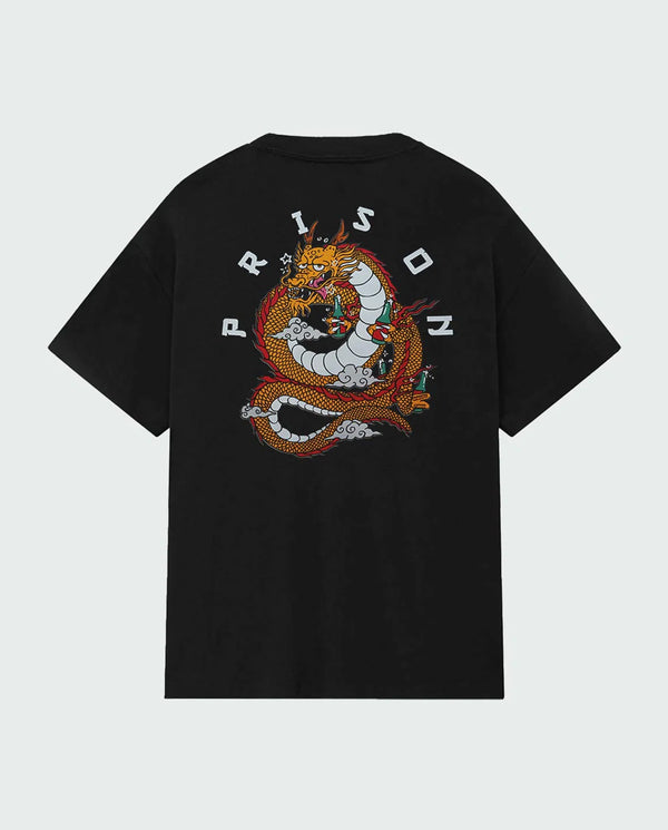 Black Dragon Fly Streetwear T-Shirt