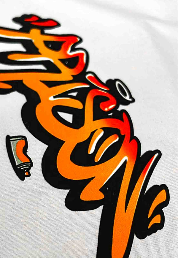 Camiseta Streetwear Grafite Boyz Branca - Prison®Camiseta