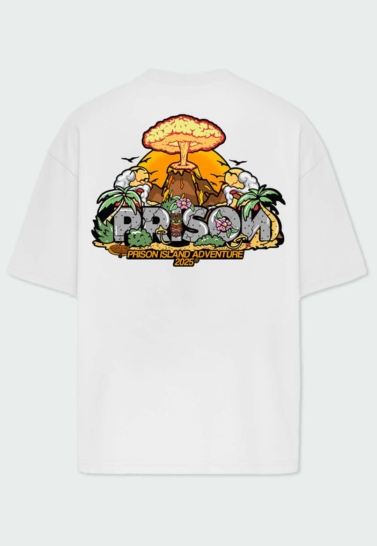 Camiseta Streetwear Island Branca - Prison®Camiseta