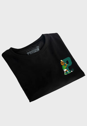 Camiseta Streetwear Jersey Bear Preta - Prison®Camiseta
