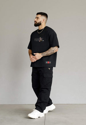 Camiseta Streetwear Logo Spy Preta - Prison®Camiseta