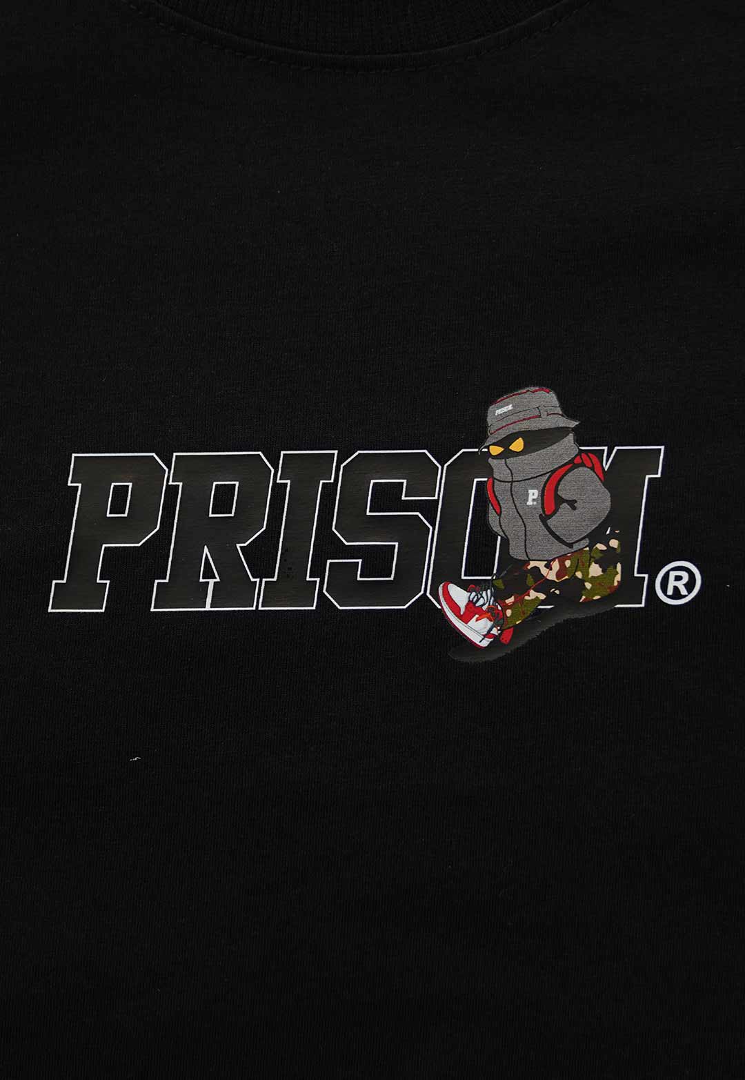 Camiseta Streetwear Logo Spy Preta - Prison®Camiseta
