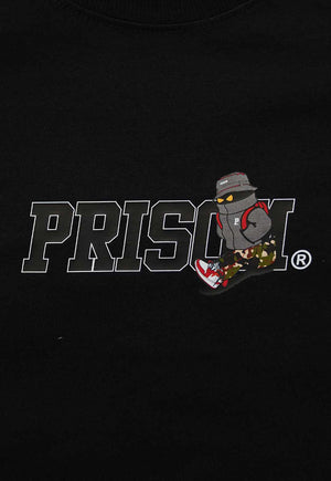 Camiseta Streetwear Logo Spy Preta - Prison®Camiseta