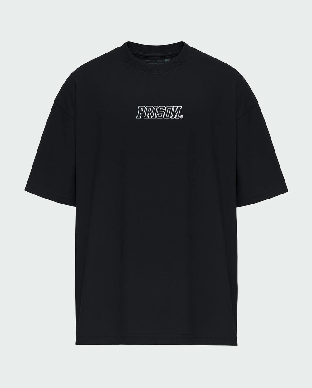 Camiseta Streetwear Prison Logo Preta