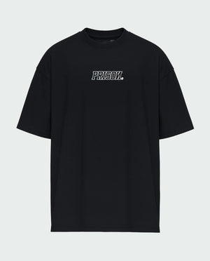 Camiseta Streetwear Prison Logo Preta