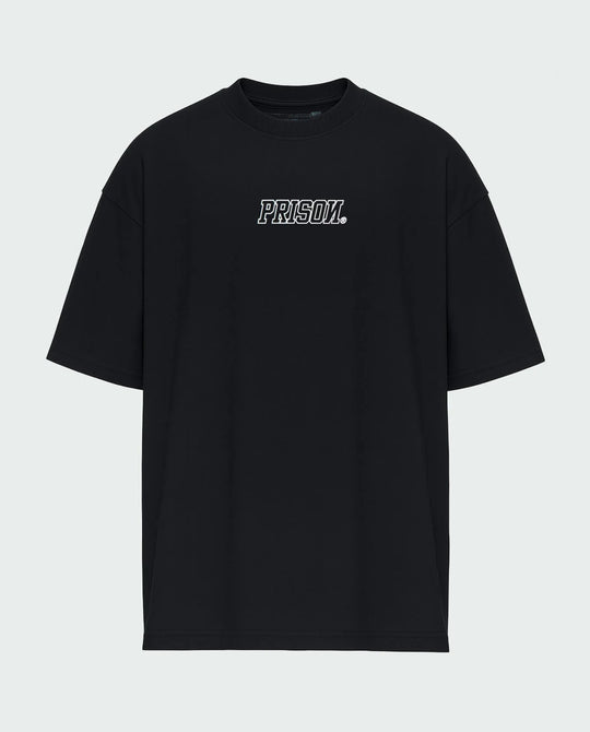 Camiseta Streetwear Prison Logo Preta
