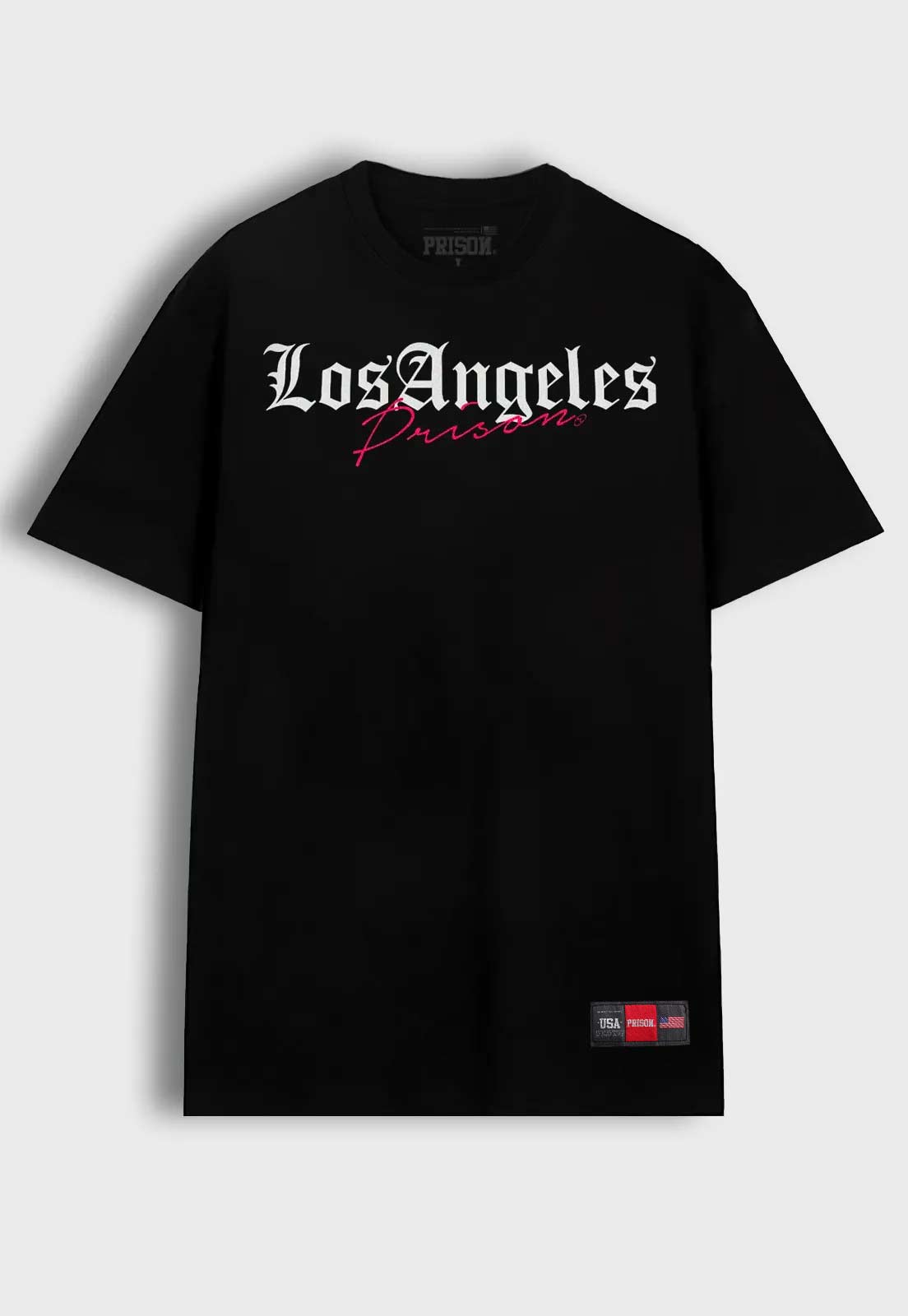 Camiseta Los Angeles Preta | Prison Streetwear
