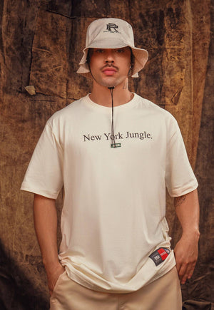 Camiseta Streetwear New York Jungle Off - white - Prison®Camiseta
