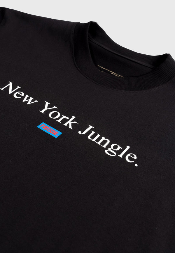 Camiseta Streetwear New York Jungle Preta - Prison®Camiseta