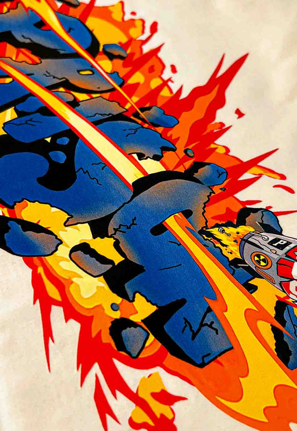 Camiseta Streetwear Nuclear Amarela - Prison®Camiseta