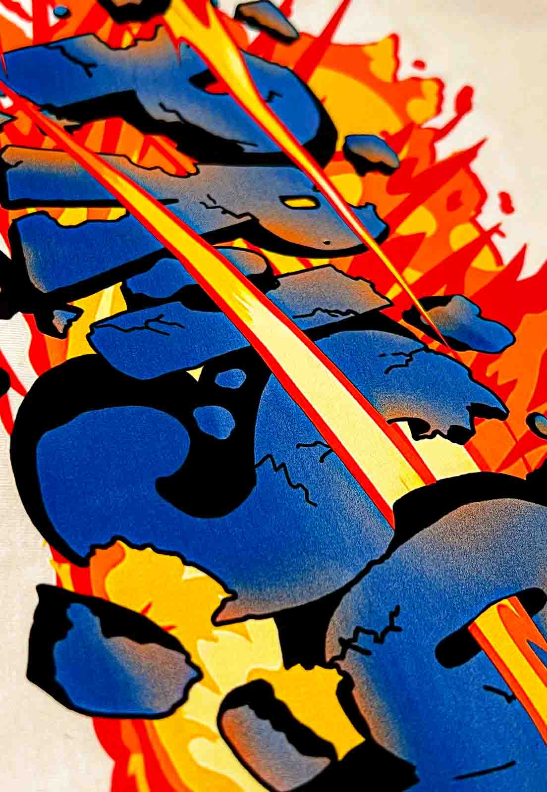 Camiseta Streetwear Nuclear Amarela - Prison®Camiseta