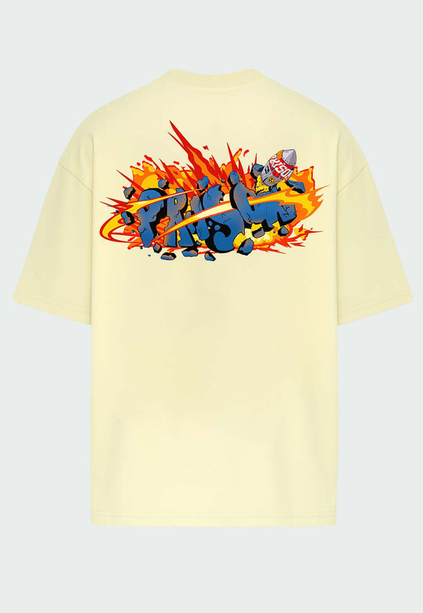 Camiseta Streetwear Nuclear Amarela - Prison®Camiseta