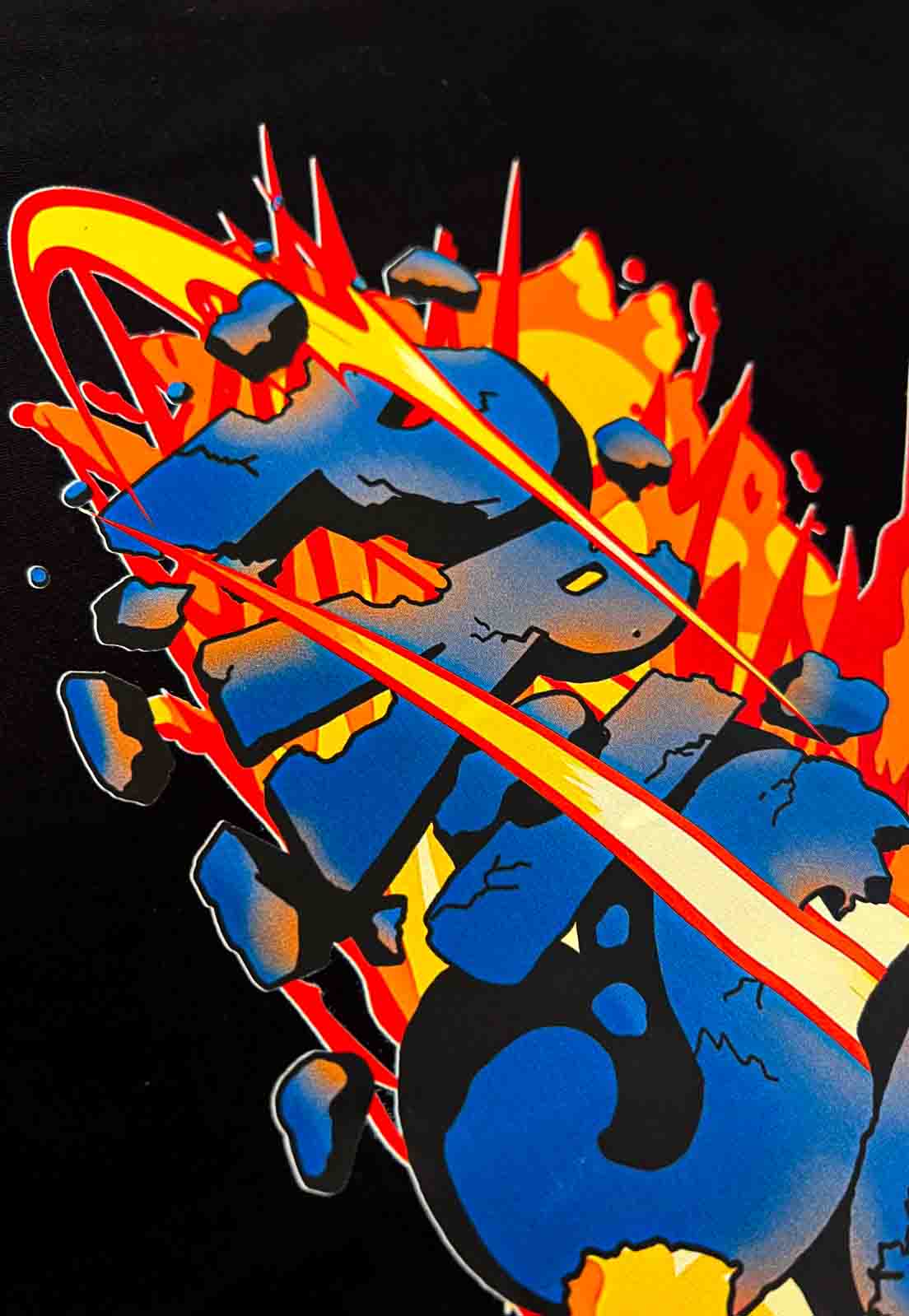 Camiseta Streetwear Nuclear Preta - Prison®Camiseta