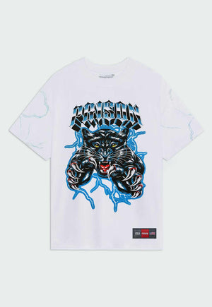 Camiseta Streetwear Panther Branca - Prison®Camiseta