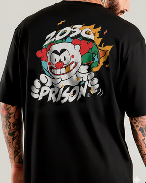 Camiseta Super Clown Preta - Prison®Camiseta