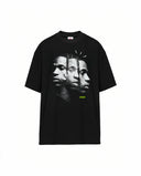 Camiseta Oversized Dark Faces Trap Preta