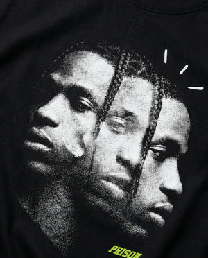 Camiseta Oversized Dark Faces Trap Preta