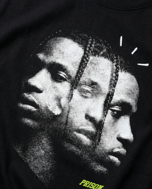 Camiseta Oversized Dark Faces Trap Preta