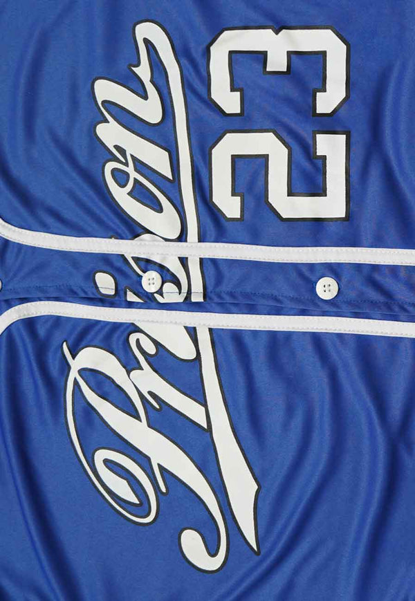 Camisa de Baseball Jersey 23 Azul