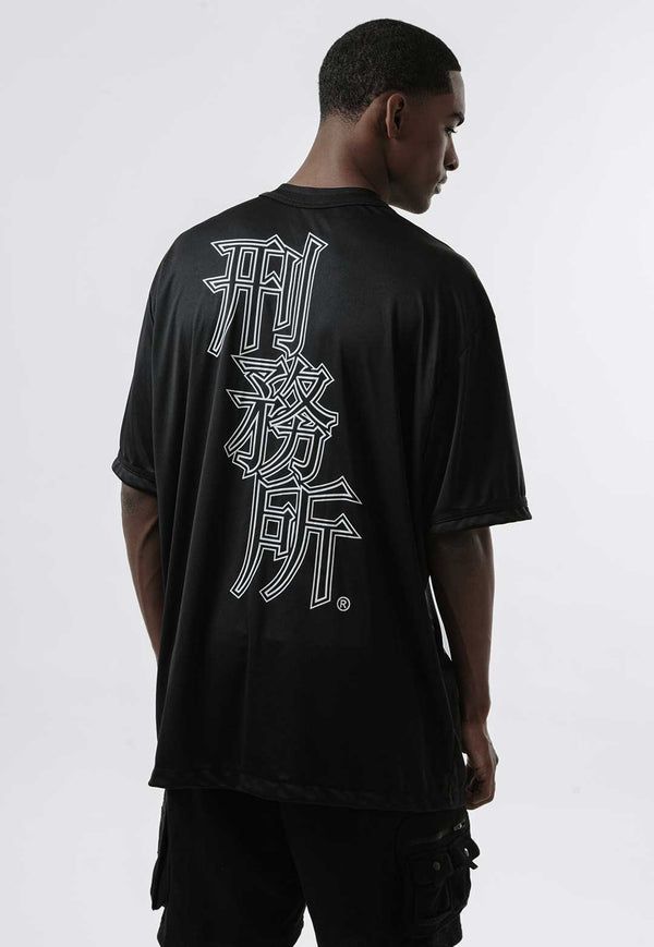 Camisa de Baseball Samurai Preta