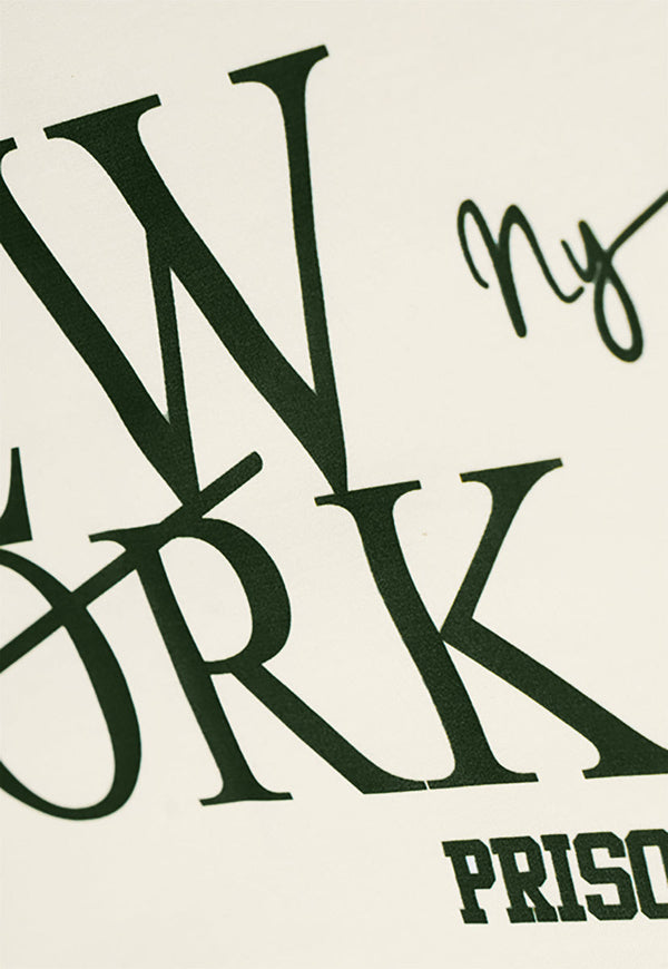 Camiseta NYC Street Off-white