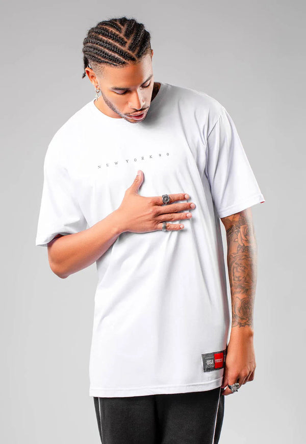 Camiseta Streetwear New York Branca
