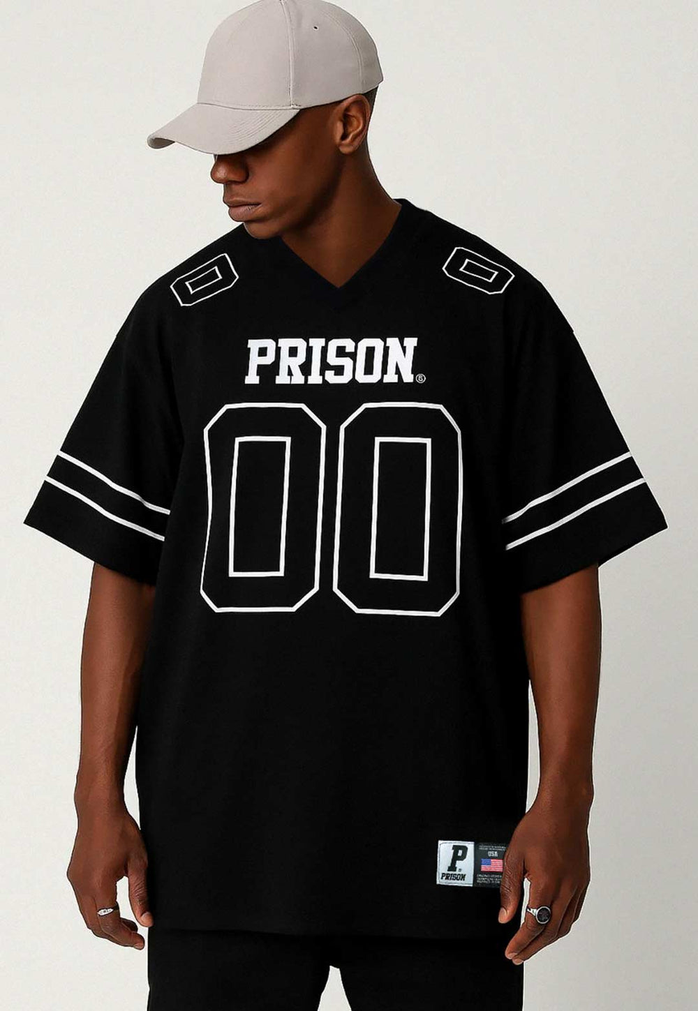 Camiseta Oversized 00 Preta