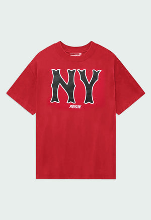 Camiseta New York Street Vermelha