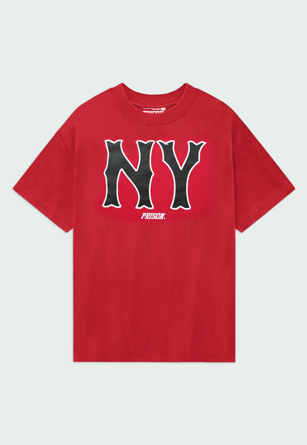Camiseta New York Street Vermelha