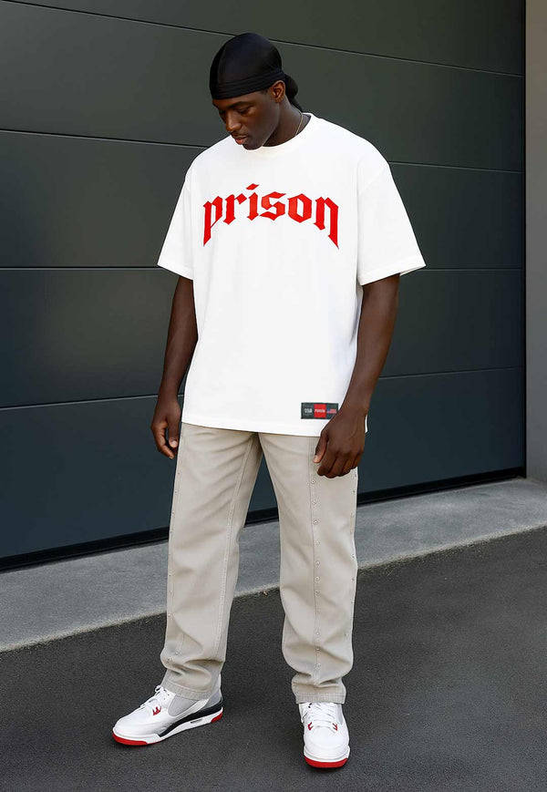 Camiseta Logo Phantom Red Branca