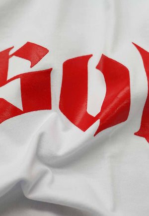 Camiseta Logo Phantom Red Branca