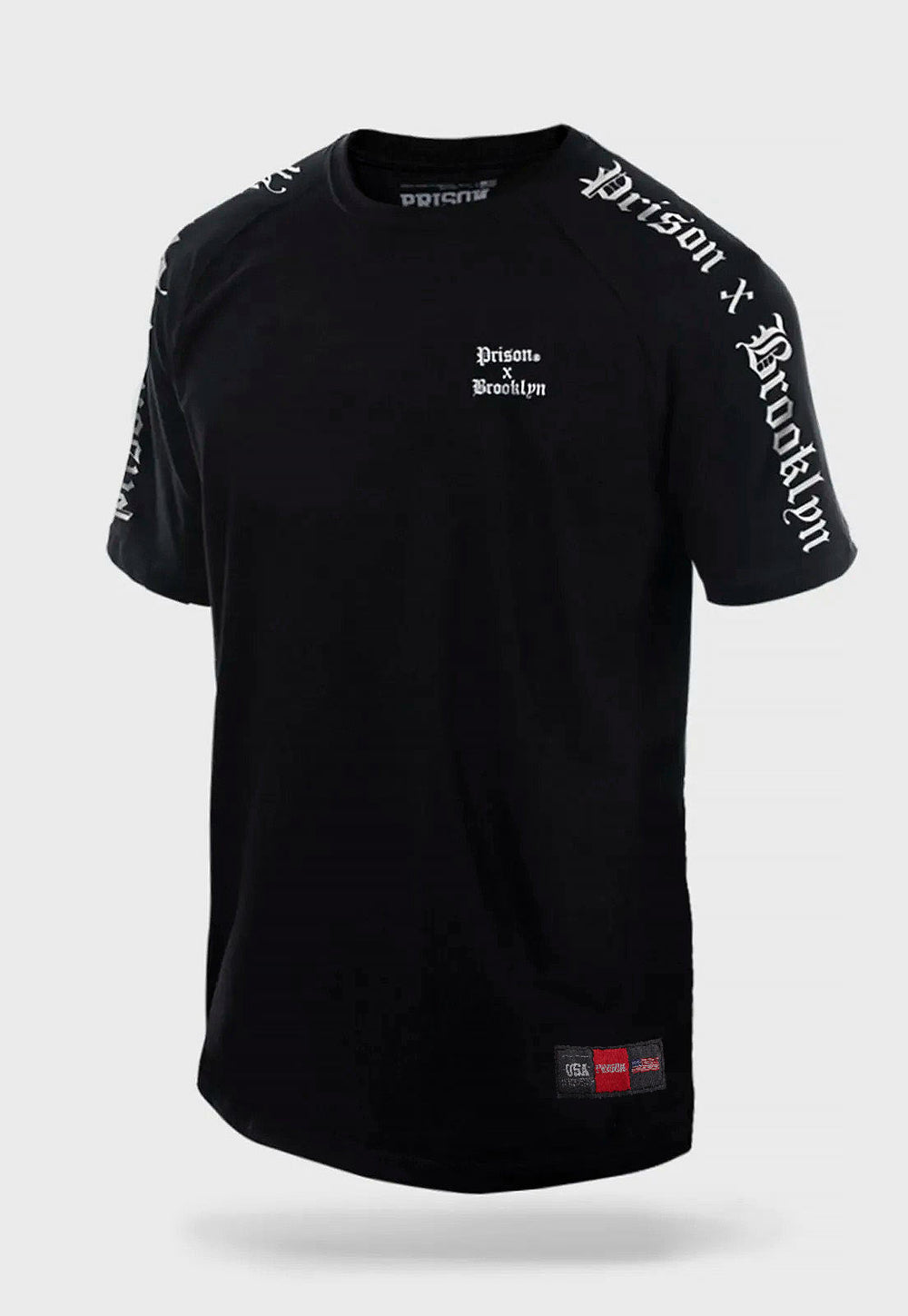 Camiseta Raglan Brooklyn Preta