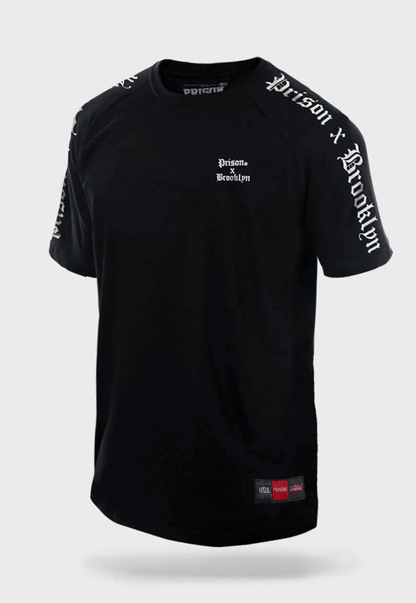 Camiseta Raglan Brooklyn Preta