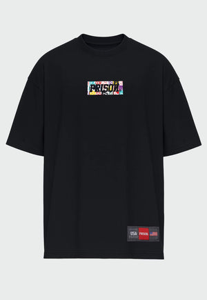 Camiseta RGB Sticker Preta