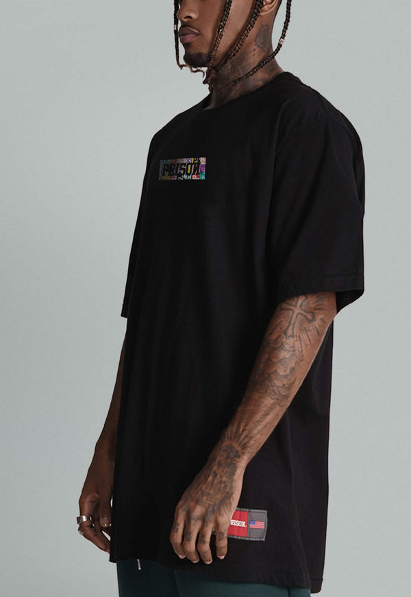 Camiseta RGB Sticker Preta