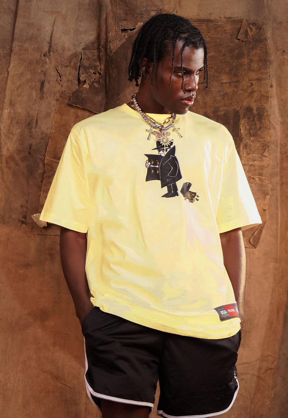 Camiseta Suitcase Of Money Amarela